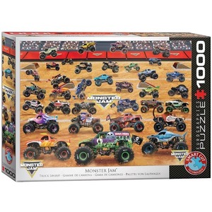 Puzzle 1000 Monster Jam Truck Lineup 6000-5944