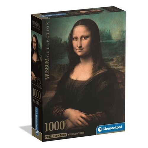 Puzzle 1000 Museum Leonardo - Gioconda