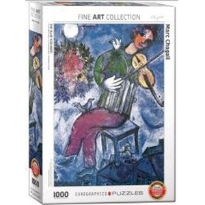 Puzzle 1000 Niebieski wiolonczelista, Marc chagall