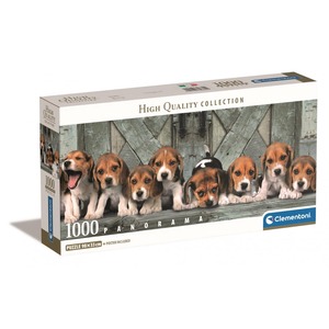 Puzzle 1000 Panorama Beagles