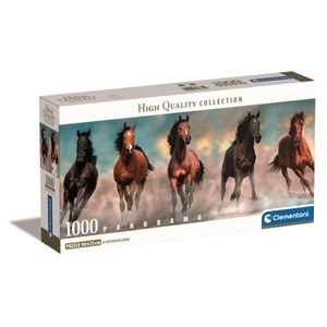 Puzzle 1000 Panorama Horses