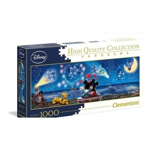 Puzzle 1000 Panorama Mickey & Minnie