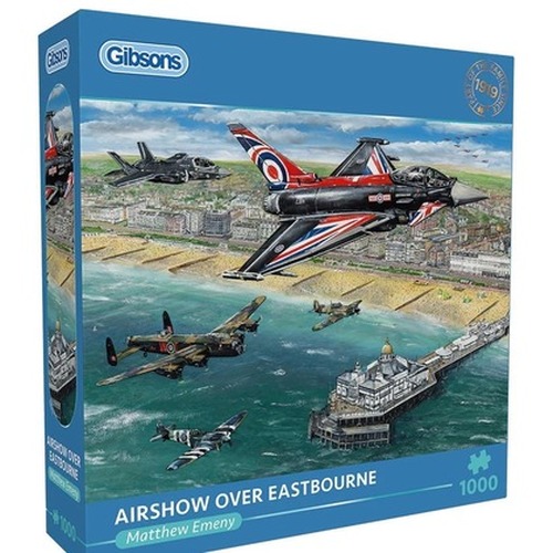 Puzzle 1000 Pokazy lotnicze nad Eastbourne, Anglia