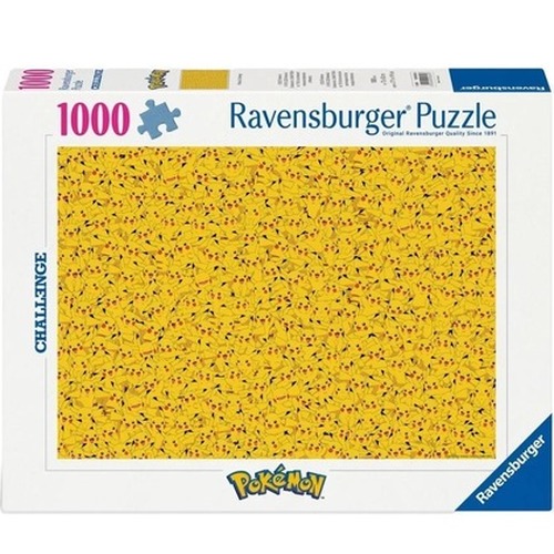 Puzzle 1000 Pokemon: Pikachu Challenge