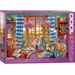 Puzzle 1000 Pokój pełen kolorów