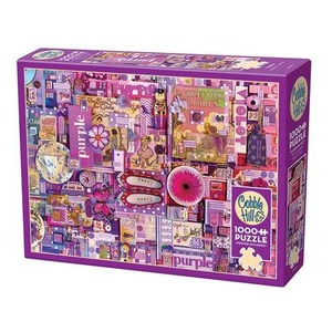 Puzzle 1000 Pomaluj mój świat na kolor... fiolet