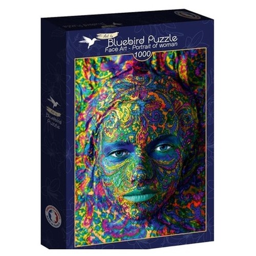 Puzzle 1000 Porteret kobiety