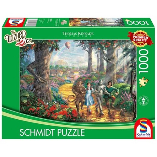 Puzzle 1000 PQ T.Kinkade Czarnoksiężnik z krainy Oz 113550