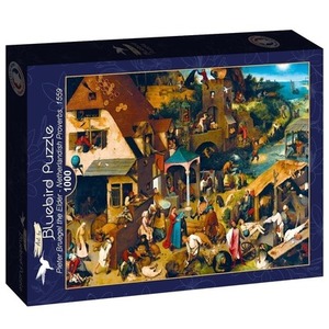Puzzle 1000 Przysłowa, Brueghel 1559