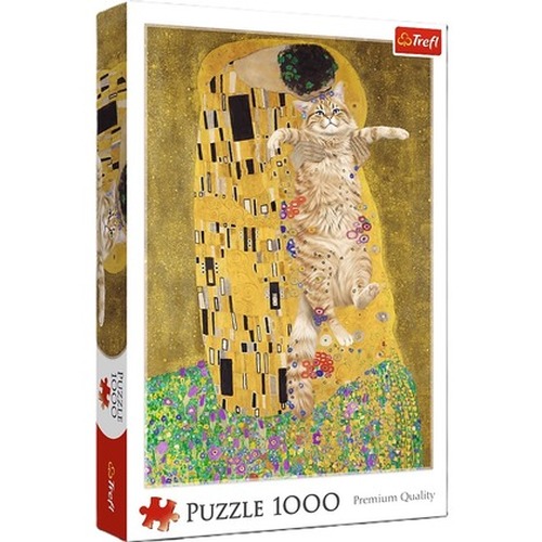PUZZLE 1000  Purrfekcyjny Pocałunek Bridgeman