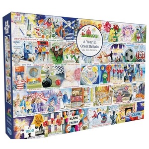 Puzzle 1000 Rok w Wielkiej Brytanii