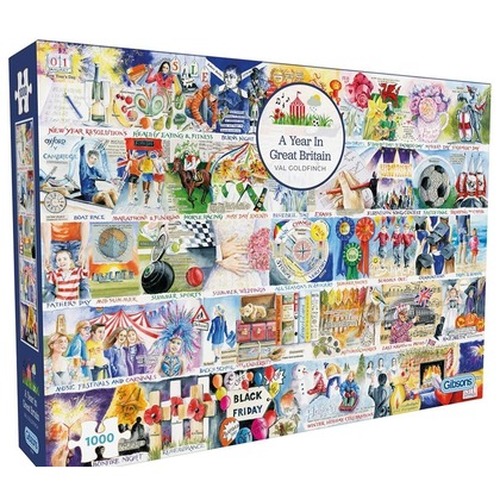 Puzzle 1000 Rok w Wielkiej Brytanii