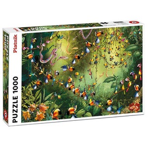 Puzzle 1000 Ruyer Tukany w dżungli