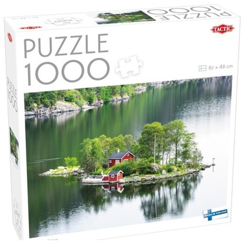 Puzzle 1000 Scandinavian cottage