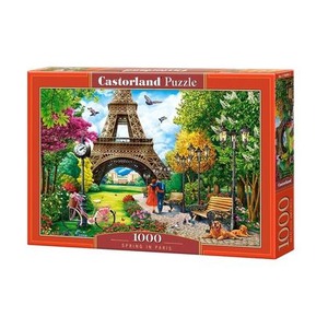 Puzzle 1000 Spring in Paris CASTOR