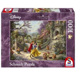 Puzzle 1000 SQ T. KINKADE Królewna krasnoludki