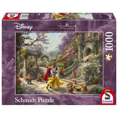 Puzzle 1000 SQ T. KINKADE Królewna krasnoludki