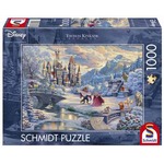 Puzzle 1000 SQ T. KINKADE Piękna i Bestia zima
