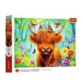 Puzzle 1000 Szkocka krowa TREFL