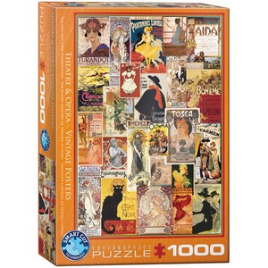 Puzzle 1000 Theater & Opera Vintage Art 6000-0935