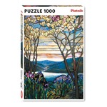 Puzzle 1000 Tiffany Magnolie i Irysy