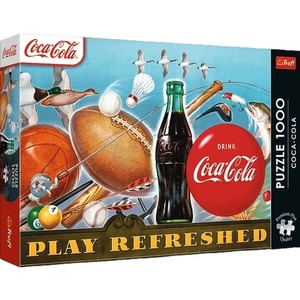 PUZZLE 1000 Trefl Premium Plus Coca-Cola Chwila orzeźwienia 12101