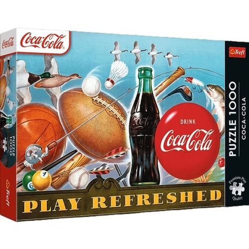 PUZZLE 1000 Trefl Premium Plus Coca-Cola Chwila orzeźwienia 12101