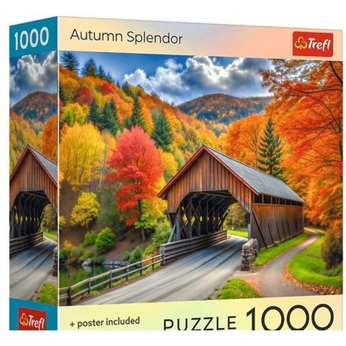 Puzzle 1000 USA Collection: Autumn Splendor TREFL