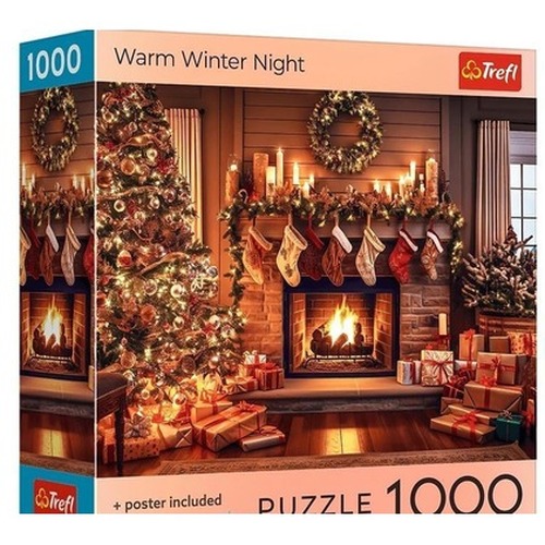 Puzzle 1000 USA Collection: Holiday Greeting TREFL
