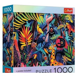 Puzzle 1000 USA Collection: In the Jungle TREFL