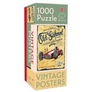 Puzzle 1000 Vintage Old School Gear Racers