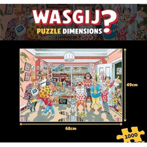 Puzzle 1000 Wasgij Jumbo Retro metamorfoza