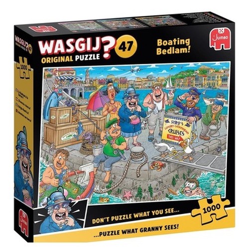 Puzzle 1000 Wasgij Jumbo Retro rejs marzeń