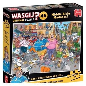 Puzzle 1000 Wasgij Jumbo Retro szał zakupów