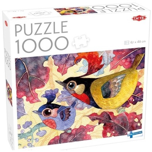 Puzzle 1000 Water color birds