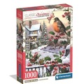 Puzzle 1000 Xmas Coll. Robin And Holly Bushes