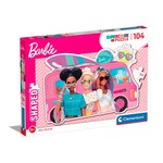 Puzzle 104 elementów Shaped Barbie