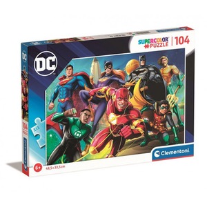 Puzzle 104 elementy Super Kolor DC Comics