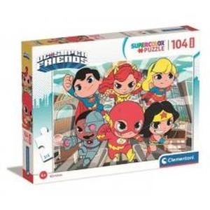 Puzzle 104 Maxi Super Kolor DC Superfriends