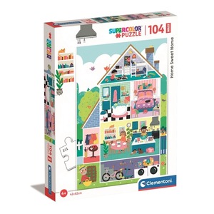 Puzzle 104 maxi super kolor home sweet home 23775