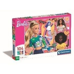 Puzzle 104 Super Kolor Barbie