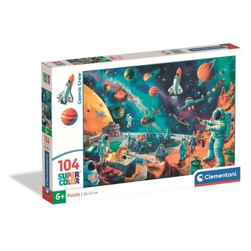 Puzzle 104 Super kolor Cosmic Crew 25036