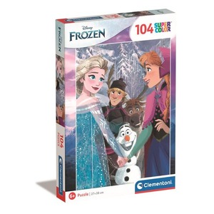 Puzzle 104 super kolor Disney Frozen 25742