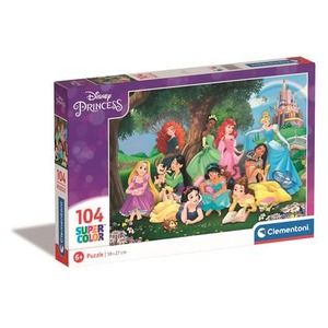 Puzzle 104 super kolor Disney princess 25743