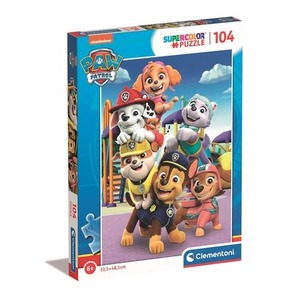 Puzzle 104 Super Kolor Paw Patrol