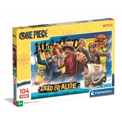 Puzzle 104 Super One Piece Netflix