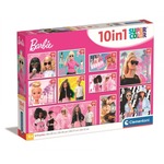 Puzzle 10w1 Super Kolor Barbie