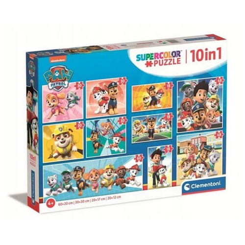 Puzzle 10w1 Super Kolor Psi Patrol