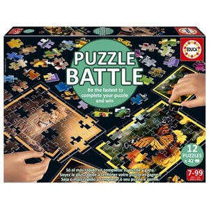 Puzzle 12 x 42 el. Zwierzęta