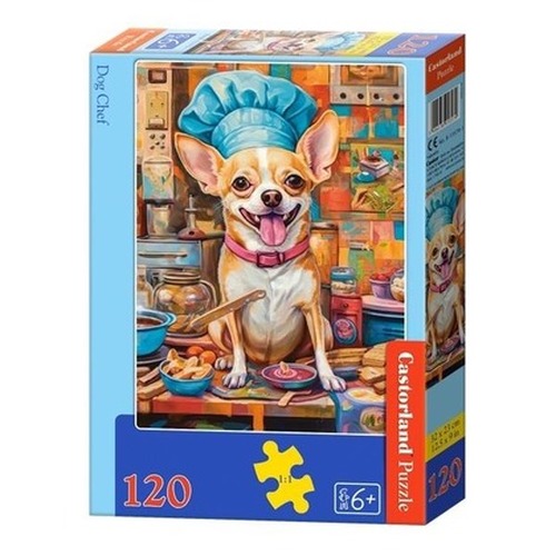 Puzzle 120 Dog Chef CASTOR